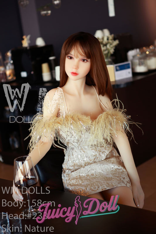 lily 158cm Dcup Plaid shirt in black stockings