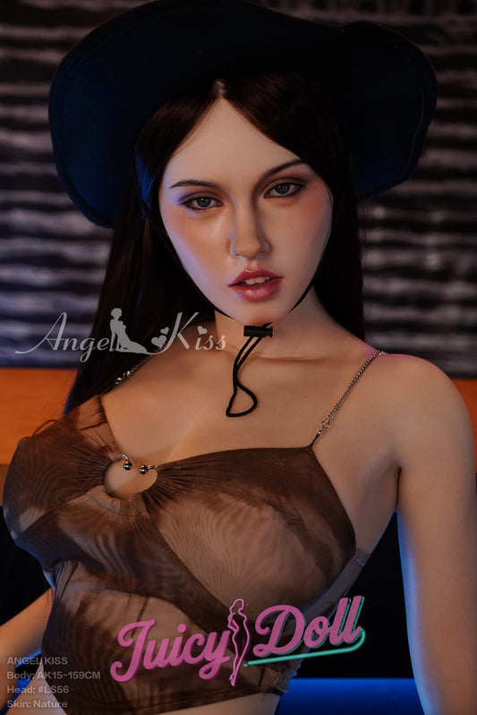 159cm(5ft3) Fcup Olive Head LS56 Silicone SEX DOLL