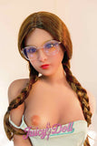 US STOCK 140cm(4ft7) Ccup Melanie TPE High End Sex Doll