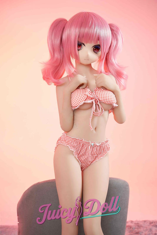Lily, 146 cm Bcup, petite loli aux cheveux roux