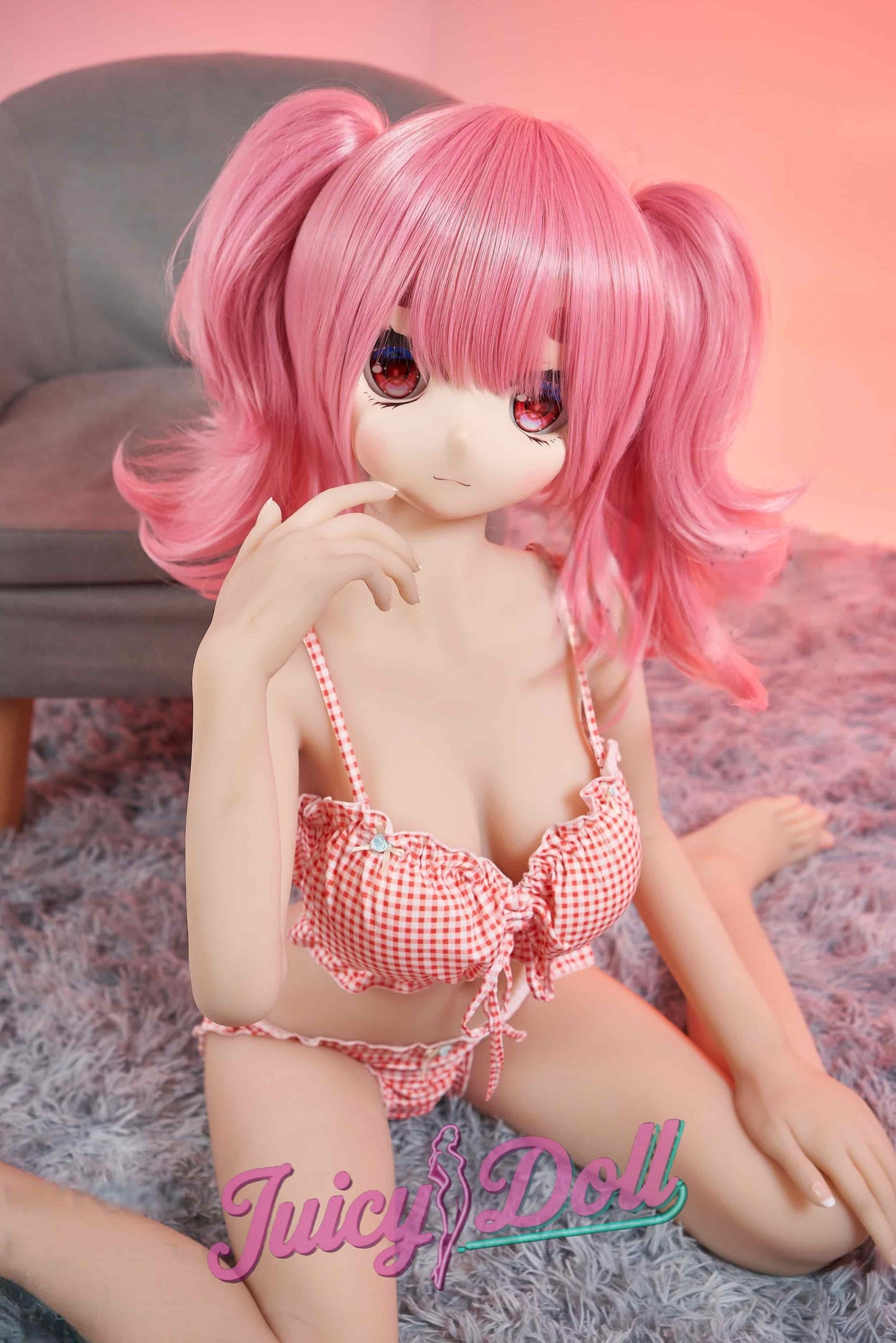 Lily, 146 cm Bcup, petite loli aux cheveux roux