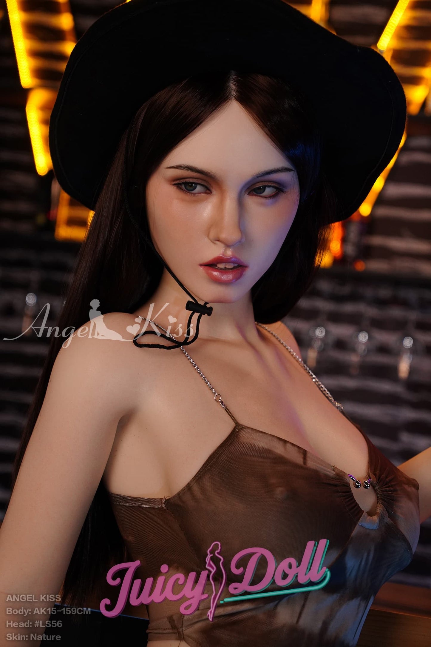 159cm(5ft3) Fcup Olive Head LS56 Silicone SEX DOLL