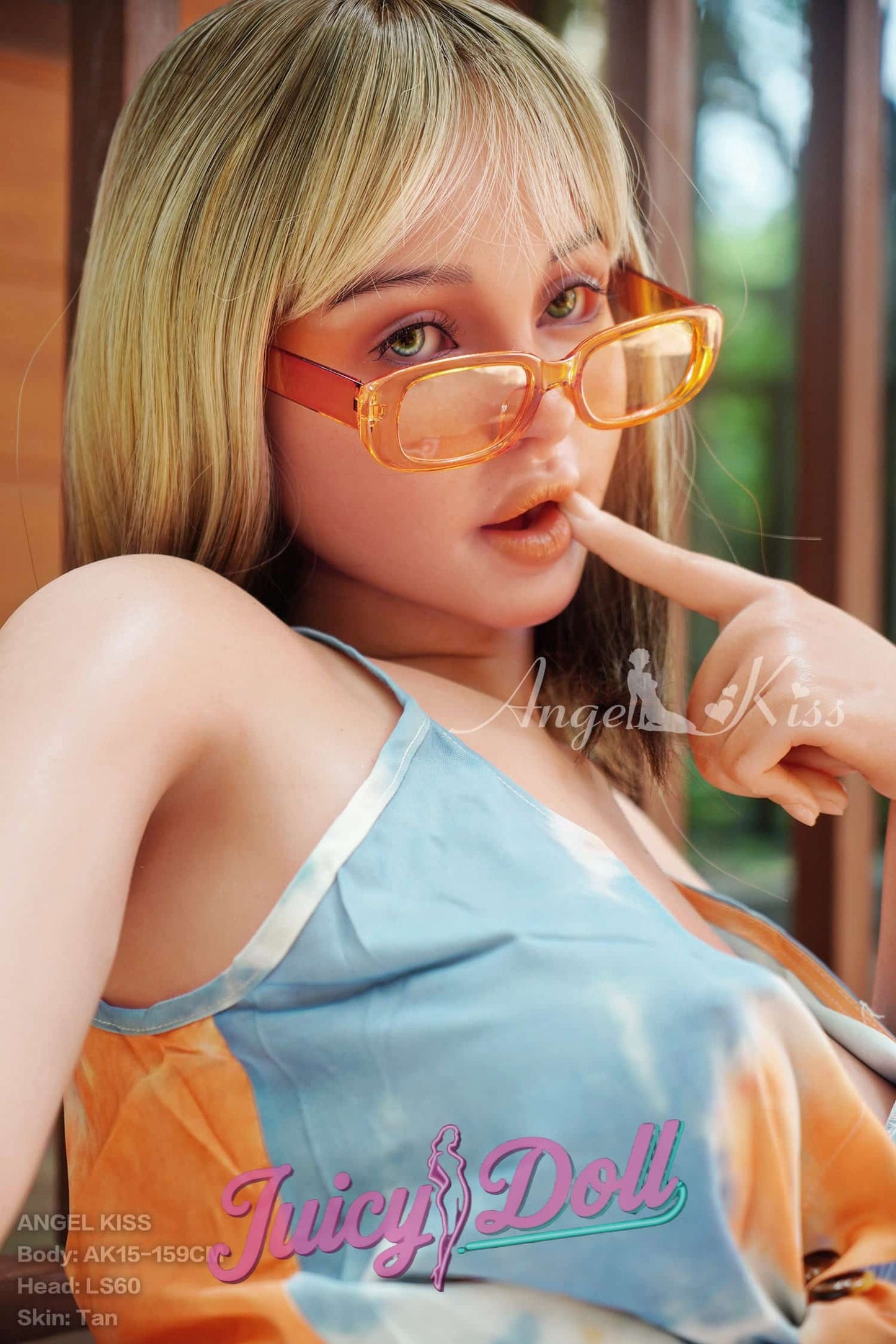 159cm(5ft3) Fcup Rosalie Head LS60 Silicone SEX DOLL